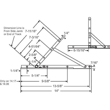 Strybuc Concealed Hinge Assembly 28-15-50
